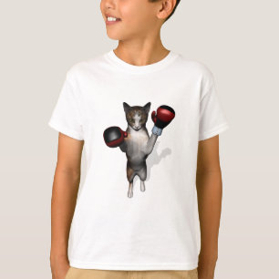 Tabby Cat At Boxing Day T-Shirt