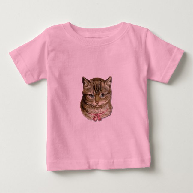 Tabby cat baby T-Shirt (Front)