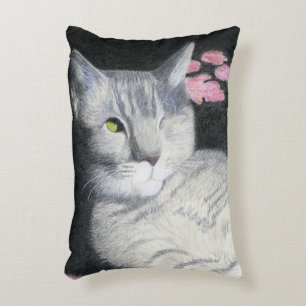 Tabby Cat Decorative Cushion