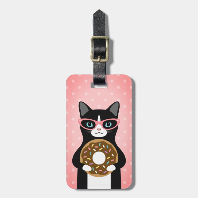 Tabby Cat Luggage Tags (Front Vertical)