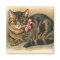 "Tabby Cat" Square Magnet