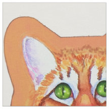 Tabby Cat with Dancing Mice Pillow