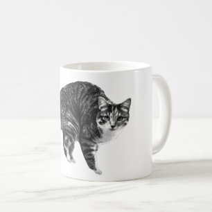 Tabby Glow by Winter Window Coffee Mug