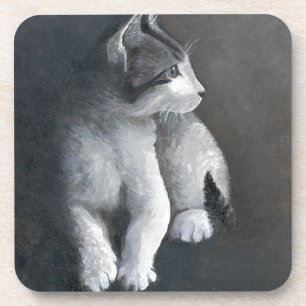 Tabby Kitten Coaster