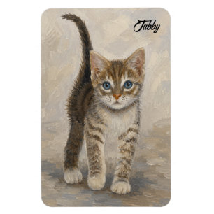 Tabby Kitten Magnet