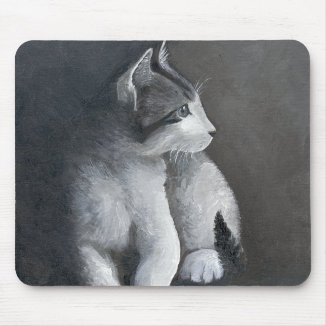 Tabby Kitten Mouse Pad (Front)