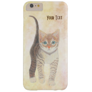Tabby Kitten With Text Barely There iPhone 6 Plus Case