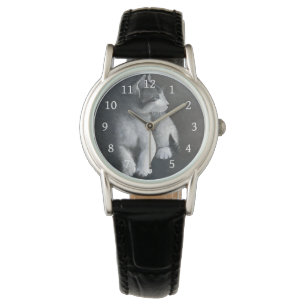 Tabby Kitten Wristwatch