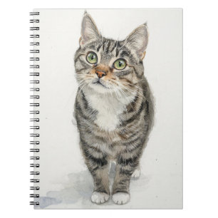 Tabby Muse Spiral Notebook