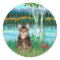Tabby Tiger Cat  - Birches