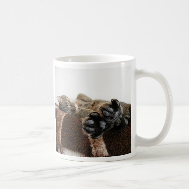 Tabby Toes Mug (Right)