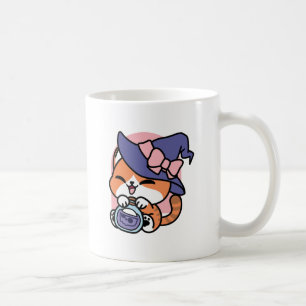 Tabby Witch Brew – Cute Halloween Cat Design Coffee Mug