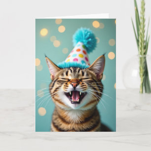 Tabbys Joyful Birthday Card