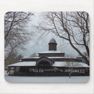 Tabernacle and Snow Grey Skies- Martha's Vineyard Mouse Pad