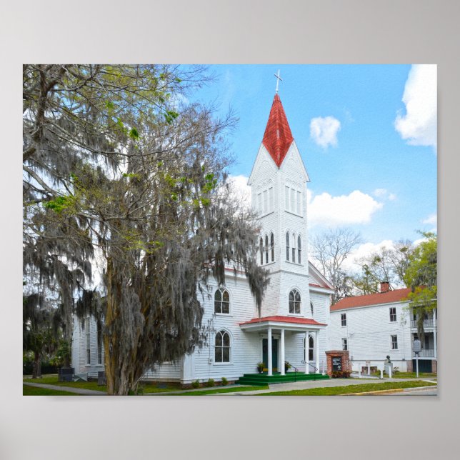 Tabernacle Baptist Church, Beaufort Poster (Front)