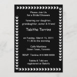 TABITHA TORRINS Bridal Shower Invitation<br><div class="desc">TABITHA TORRINS Bridal Shower</div>