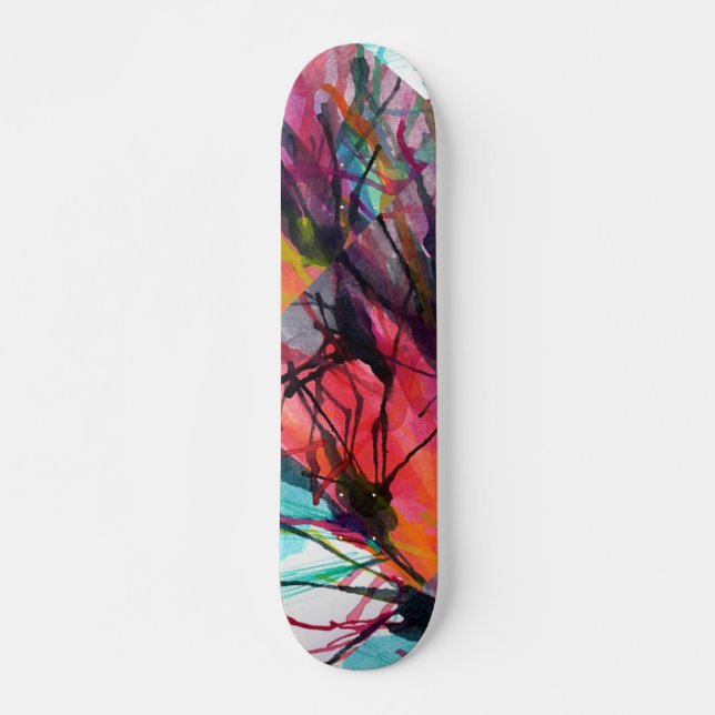Table artistic texture skateboard (Front)