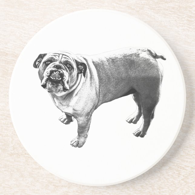Table Cheer, Stout Smile Coaster (Front)