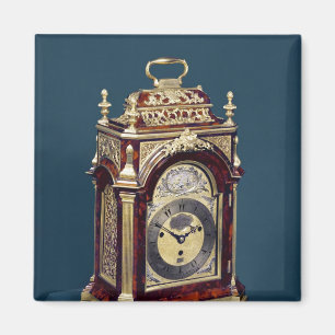 Table clock, c.1750 magnet