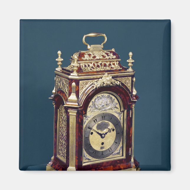 Table clock, c.1750 magnet (Front)