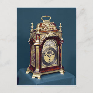 Table clock, c.1750 postcard