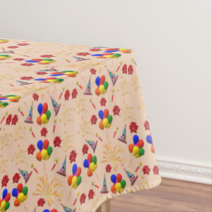Table Cloth - Christmas or Birthday Design