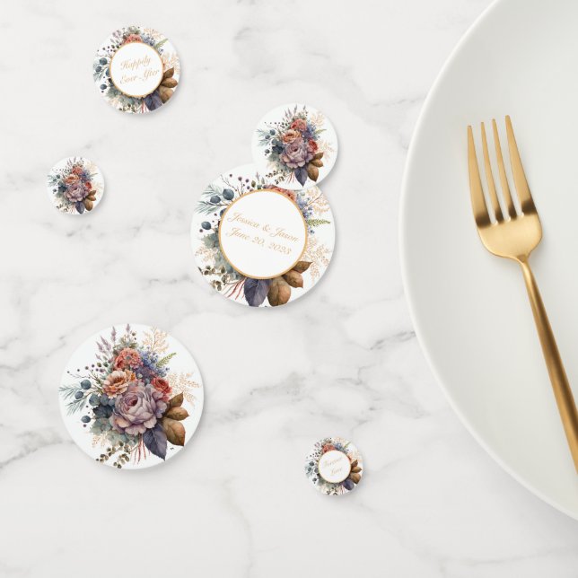 Table Confetti-Custom Wedding Confetti (Group)