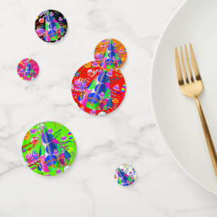 Table Confetti July, 20 Birthday