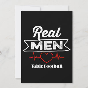 Table Football Hobby Tee Graphic Themed Decor Invitation