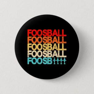 table football man table soccer foosball 6 cm round badge