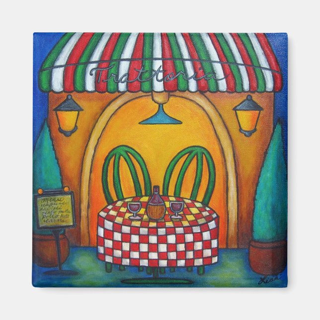 Table for Two at the Trattoria Magnet (Front)