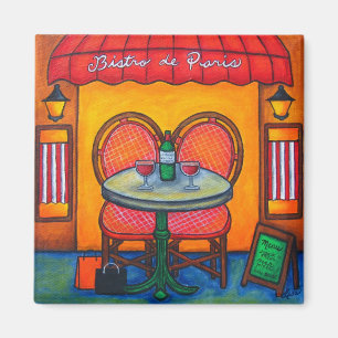 Table for Two in Paris Magnet