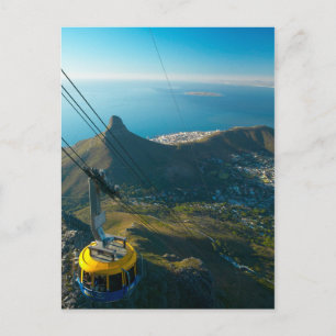 Table Mountain Cable Car, Cape Town Postcard