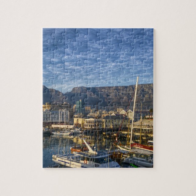 Table Mountain Cape Town Jigsaw Puzzle (Vertical)