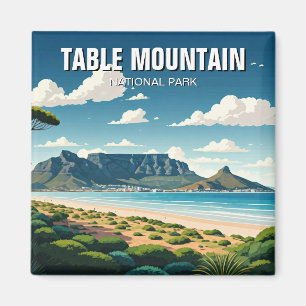 Table Mountain National Park South Africa Magnet