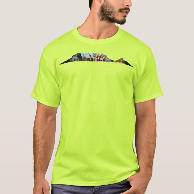 Table Mountain Wildlife Collage T-Shirt (Front)