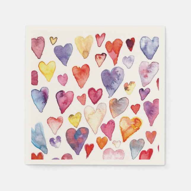 Table napkins hearts  (Front)