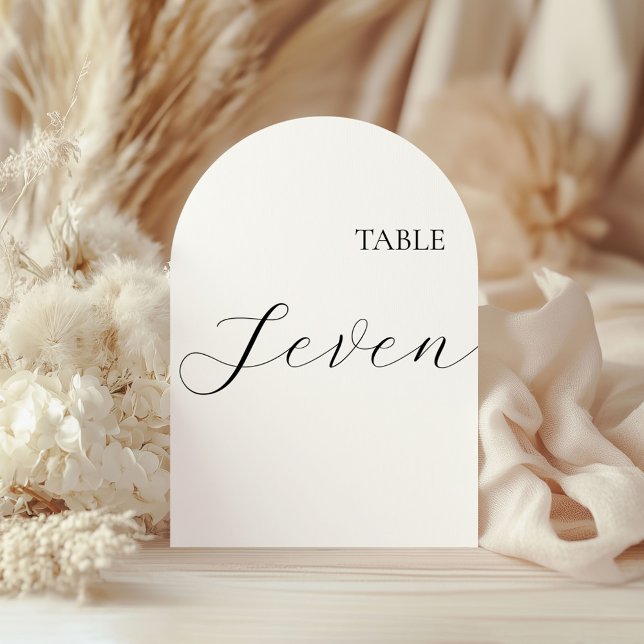 Table Number Seven Card (Creator Uploaded)