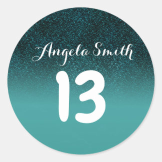 Table Number Sticker| Table Number for Occassion Classic Round Sticker