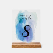 table numbers