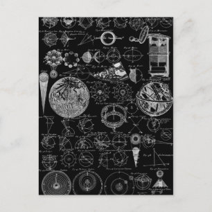 Table of Astronomy Postcard