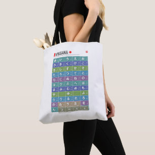 Table of Hiragana & katakana 01 -  Tote Bag