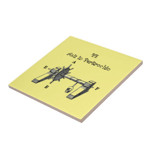 Table of Mechanicks ~ "Yeah, Right ~ Now I Get It" Ceramic Tile