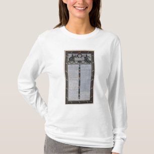 Table of the Declaration of the Rights of Man T-Shirt