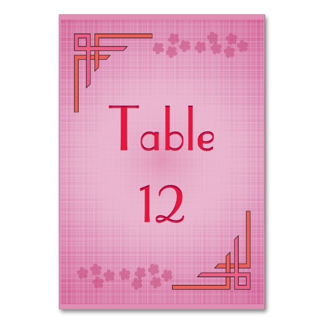 Table Place Card (Front)