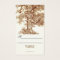 table place cards - escort cards with tree