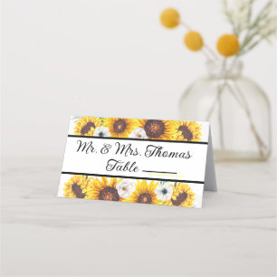Table place cards, wedding card