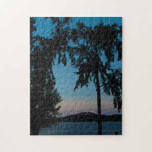 Table Rock Dusk Jigsaw Puzzle