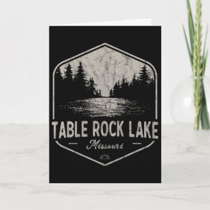 Table Rock Lake Missouri Outdoors Vintage Card
