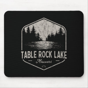 Table Rock Lake Missouri Outdoors Vintage Mouse Pad